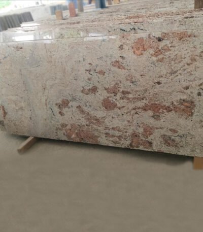 Bahama Ivory Granite Slab with Soft Beige Veins