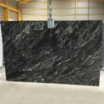 Polished Black Marquina Granite Kitchen Countertop