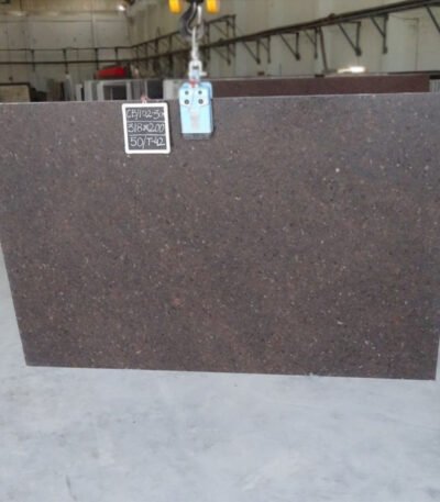 Polished Coffee Brown Granite Slab from India