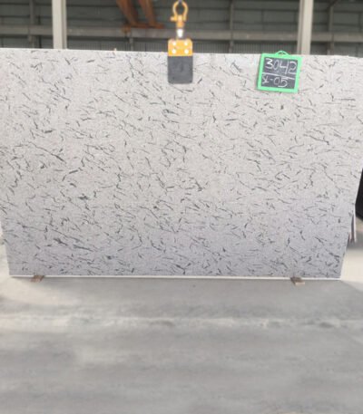 French White Granite Slab Polished Finish