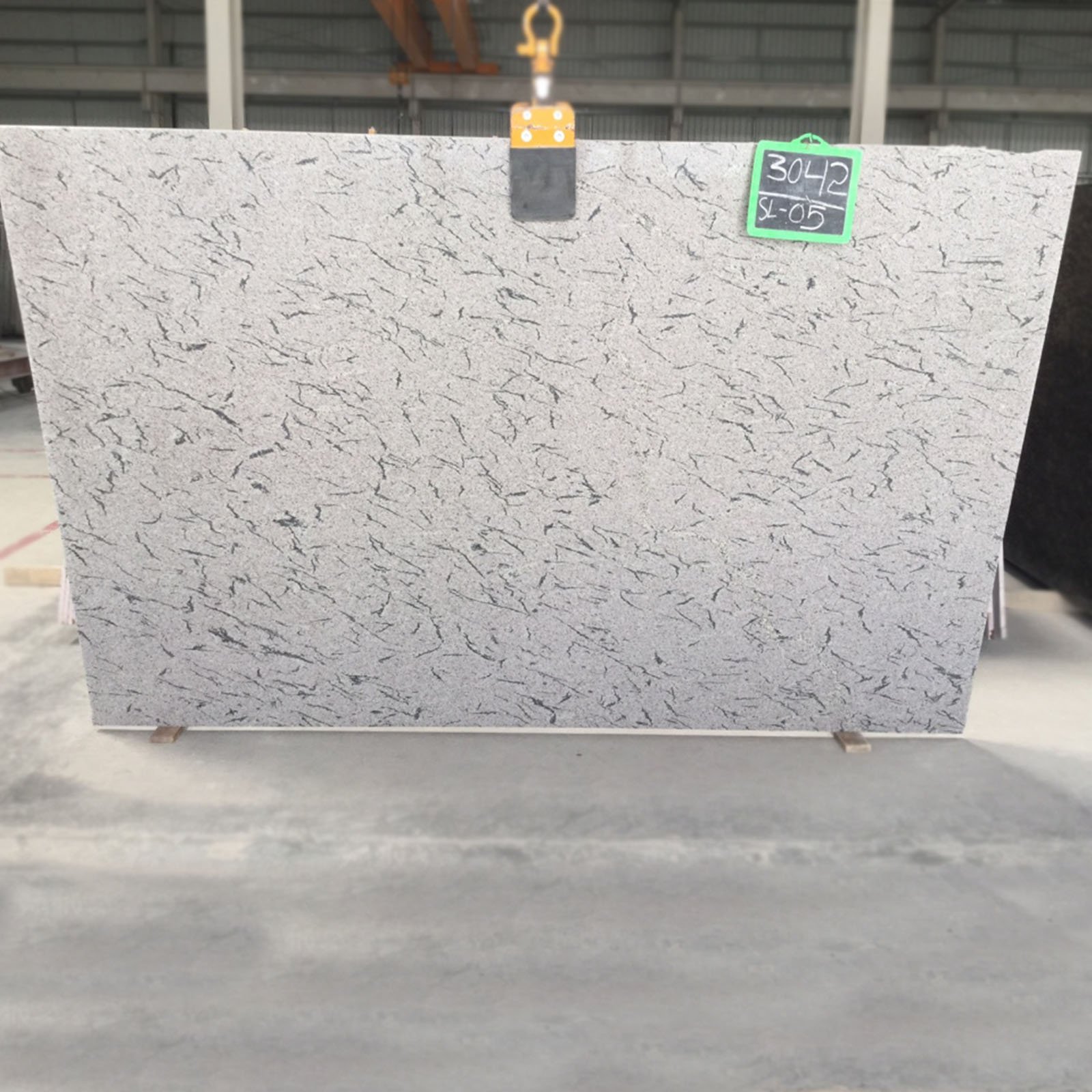 1.-French-white-gangsaw-slab French White Granite Slab Polished Finish