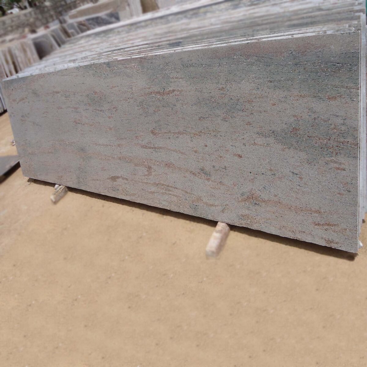 Ghiblee Granite Slab with Golden Veins