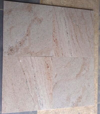 Polished Ghiblee Pink Granite Slab from India