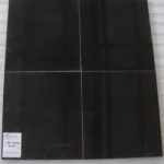 Polished Jet Black Granite Slab