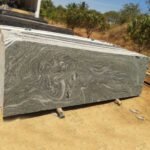 Polished Kuppam Green Granite Slab