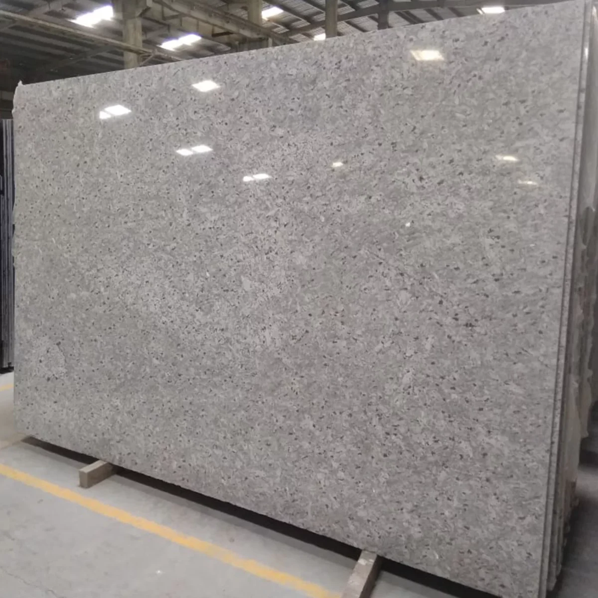 Moon White Granite Slab Polished Finish