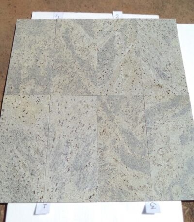 Polished New Kashmir White Granite Slab