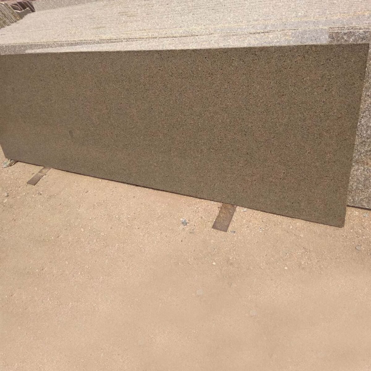 Polished Z Brown Granite Slab from India