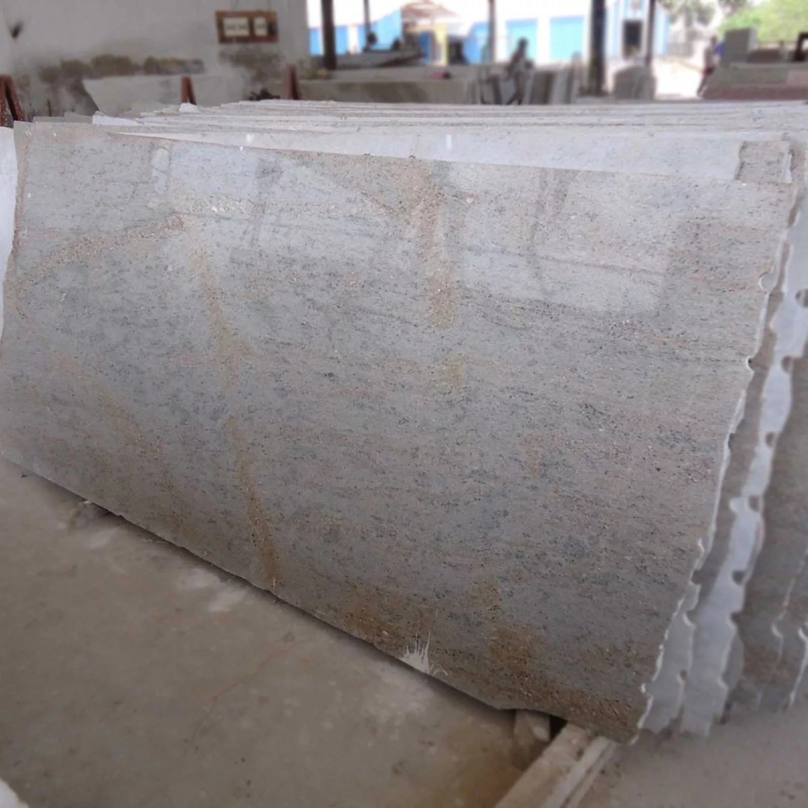 2.-Ghiblee-cutter-slab-jpg Polished Ghiblee Pink Granite Slab from India