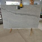 Ivory Fantasy Granite kitchen countertop with smooth finish