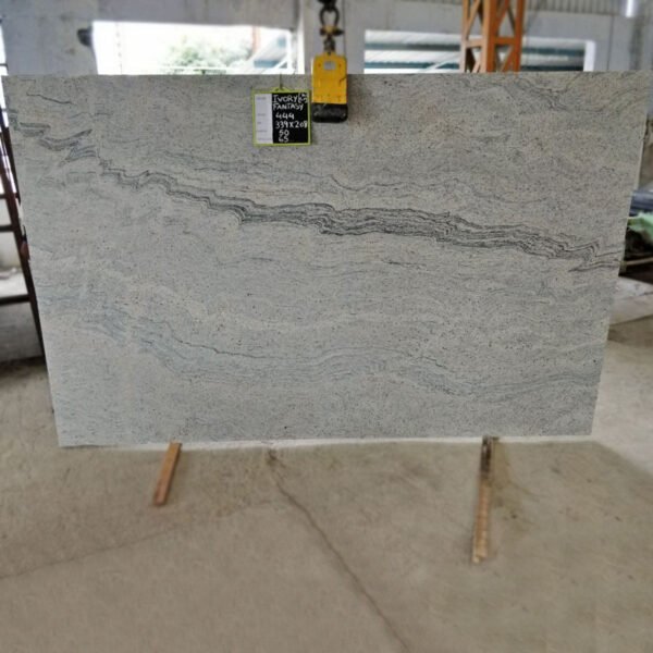 Ivory Fantasy Granite kitchen countertop with smooth finish