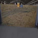 Polished Parada Gold Granite Kitchen Countertop