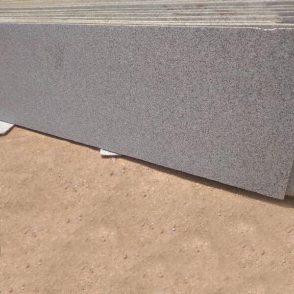 S White Granite Slab Close-Up View