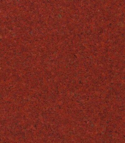 Lakha Red Granite Slab with Bold Red and Black Speckles