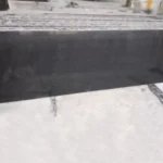 Polished Jet Black Granite Slab
