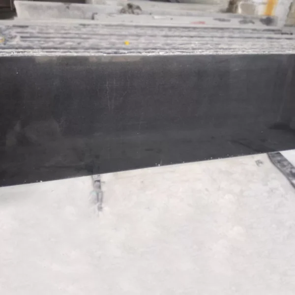 Polished Jet Black Granite Slab