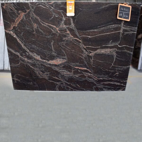 Romantic Pink Granite Slab with Fine Speckled Pattern