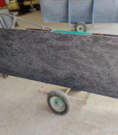 Vizag Blue Granite Slab with Blue-Grey Swirls