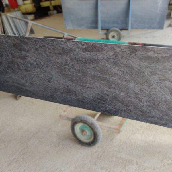 Vizag Blue Granite Slab with Blue-Grey Swirls