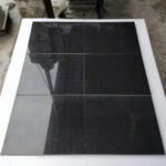 Polished Absolute Black Granite Slab