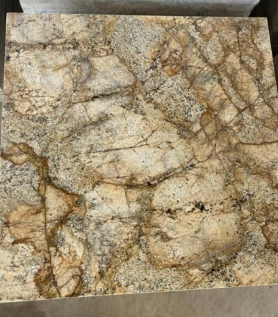 Alaska Gold Granite Slab with Golden Veins