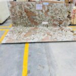 Alaska Pink Granite Slab with Black and Grey Specks