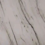 Albeta Marble slab with subtle veining from Makrana India