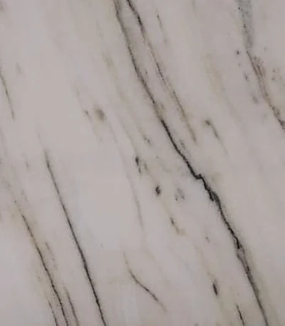 Albeta Marble slab with subtle veining from Makrana India