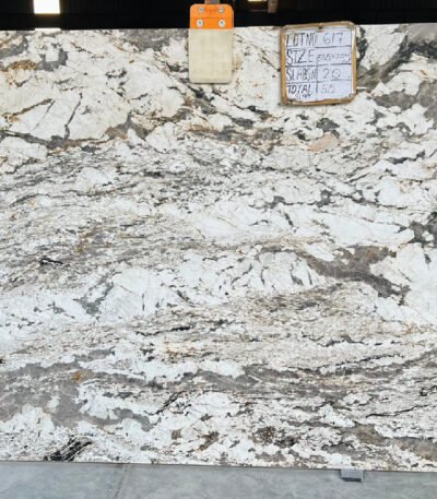 Arizona White Granite Polished Slab