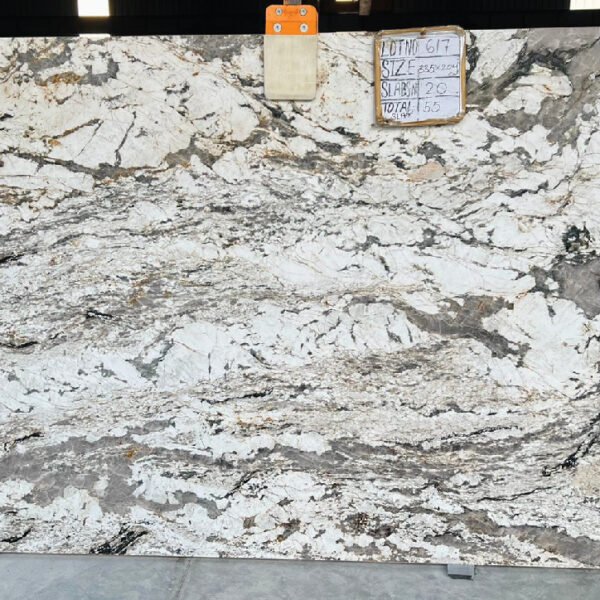 Arizona White Granite Polished Slab