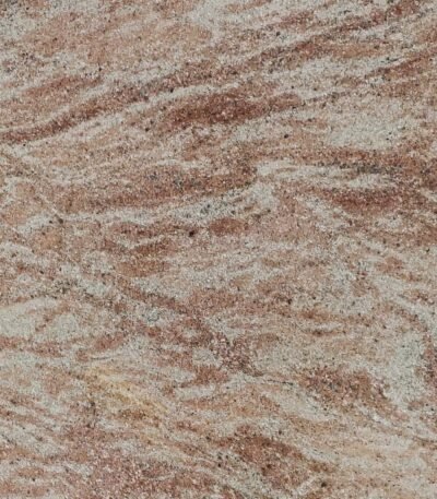 Astoria Gold Granite Slab with Cream and Brown Veins