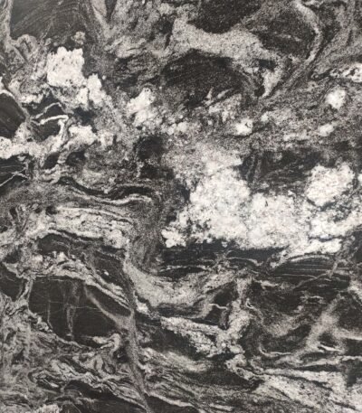 Polished Black Forest Granite Slab