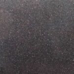 Polished Black Galaxy Granite Slab