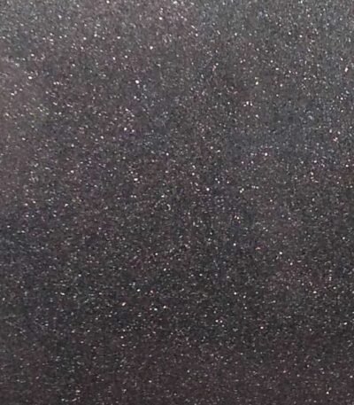 Polished Black Galaxy Granite Slab