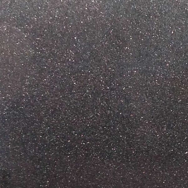 Polished Black Galaxy Granite Slab