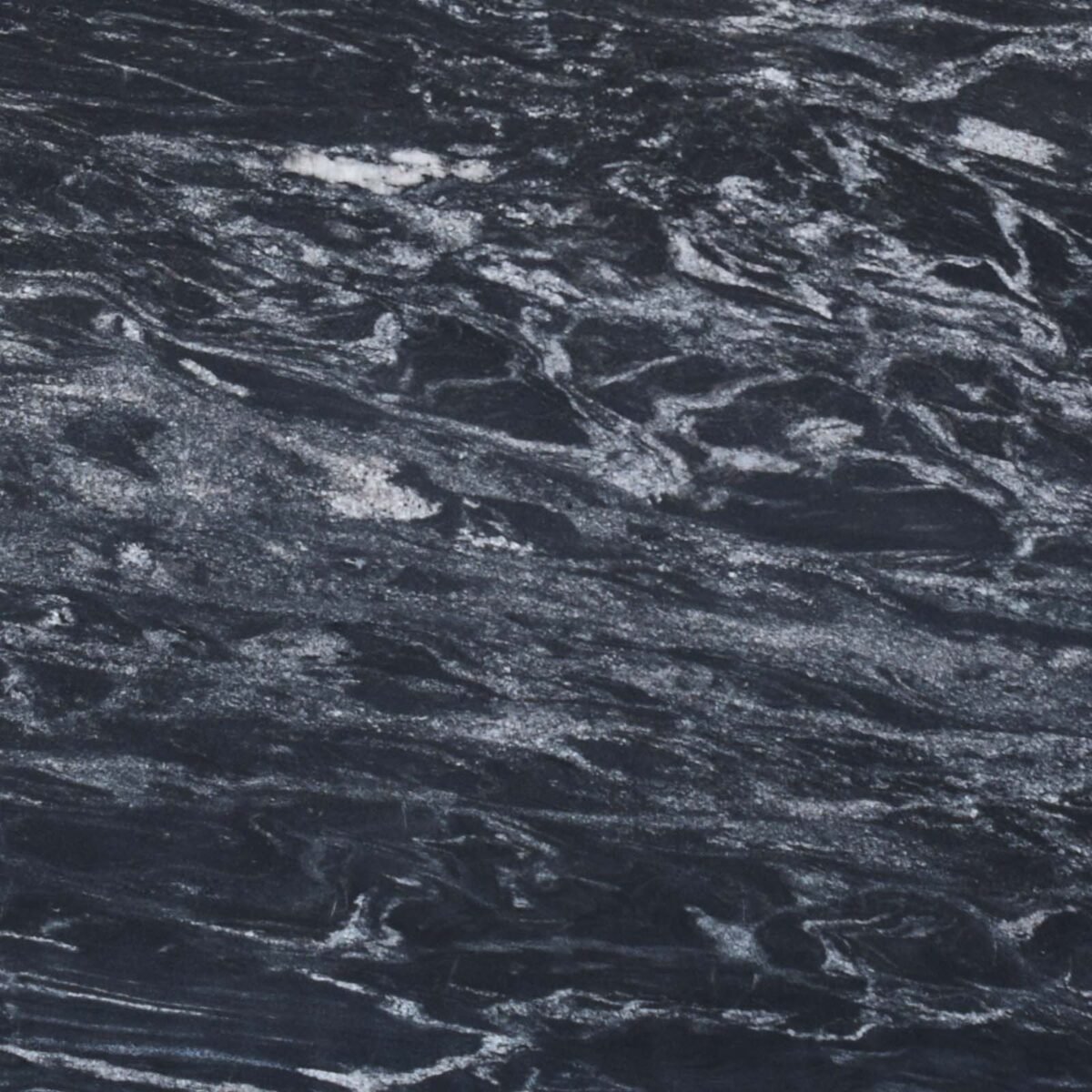 Black Marquina Granite Slab with White Veins