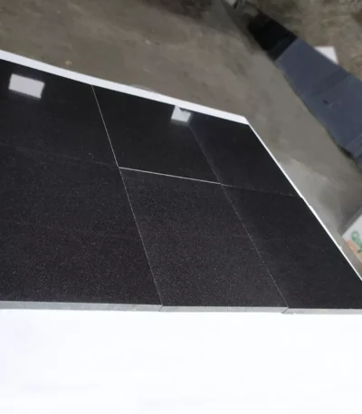 Polished Black Premium Granite Slab