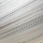 Bruno White Marble slab with soft veining from India