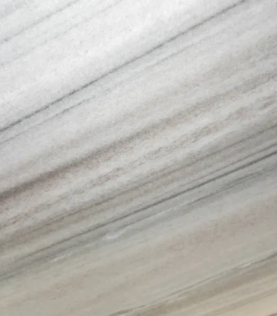 Bruno White Marble slab with soft veining from India