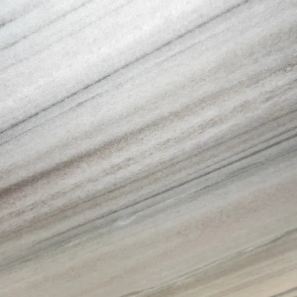 Bruno White Marble slab with soft veining from India