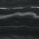 Carbon Black Marble slab with sleek polished finish from India