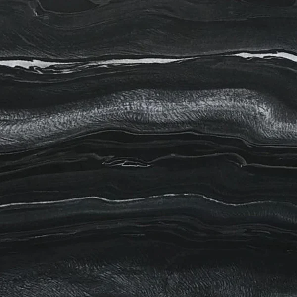 Carbon Black Marble slab with sleek polished finish from India