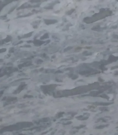 Cloud Grey Marble slab with soft white veining