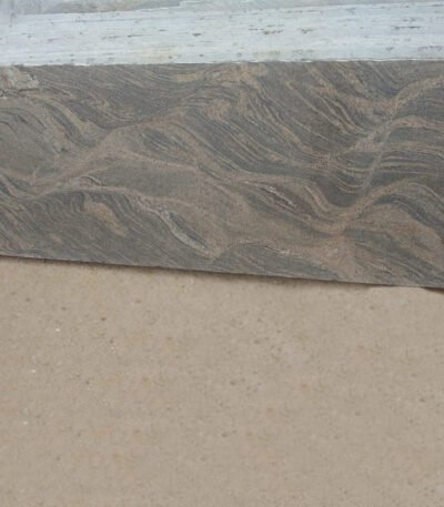 Colombo Juprana Granite Slab with Swirling Patterns