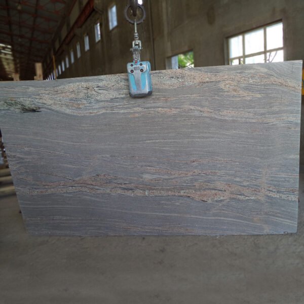Colombo Juprana Granite Slab with Swirling Patterns