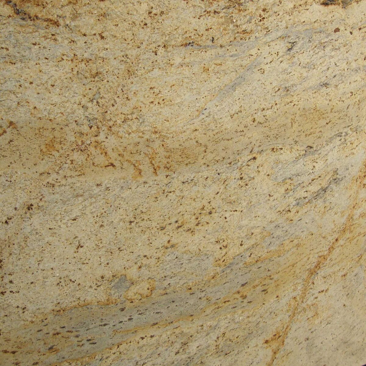 Colonial Gold Granite Slab with Cream and Gold Veins