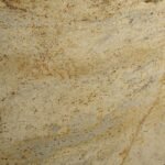 Colonial Gold Granite Slab with Cream and Gold Veins