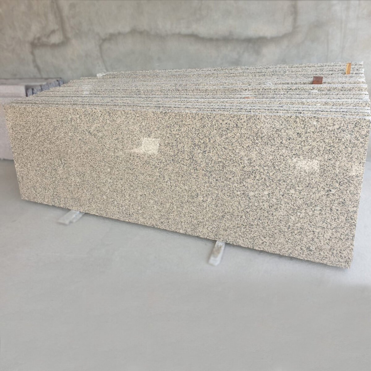Crystal Yellow Granite Slab Polished Finish