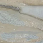 Elegant Green Marble slab with natural veining from India