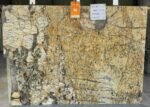 Polished Exotic Gold Granite Kitchen Countertop